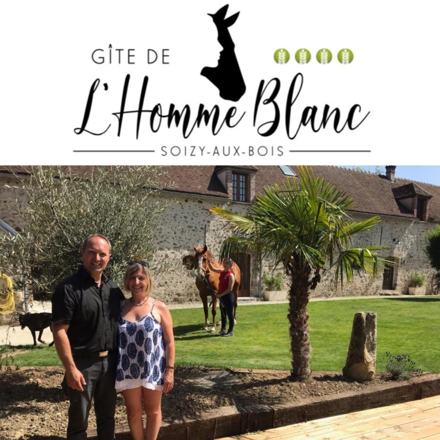 Gite De L'Homme Blanc Soizy-aux-Bois Bagian luar foto
